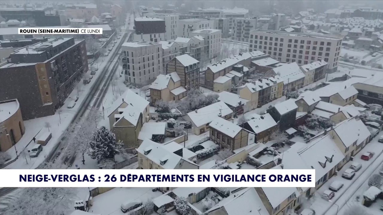 Neige-verglas : 26 départements en vigilance orange