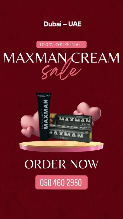 Maxman Delay Cream | Best Price Offers | Dubai, Abu Dhabi