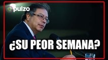 Gustavo Petro enfrentó su peor semana desde que asumió la presidencia por 5 descalabros | Pulzo