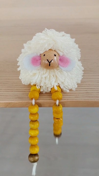 How to make a sheep from yarn?  #creative #handcraft #diy #handmade