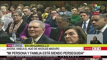 Habla el hijo de Nicolás Maduro