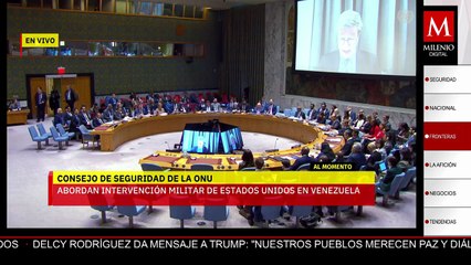 Consejo de Seguridad de la ONU aborda intervención militar de EU en Venezuela