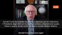 Bernie Sanders: «Trump non ha il diritto di attaccare il Venezuela»