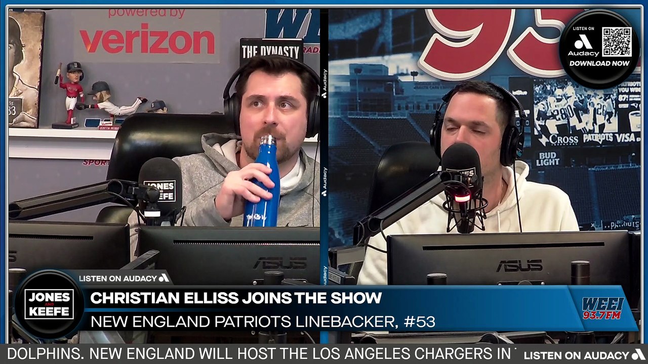 Jones & Keefe: Christian Elliss explains why Mike Vrabel is the key to the Patriots' turnaround