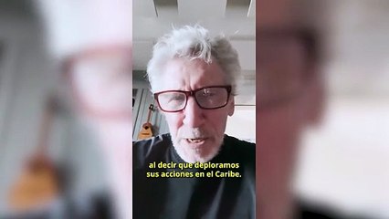 Duro video de Rogers Waters contra Estados Unidos
