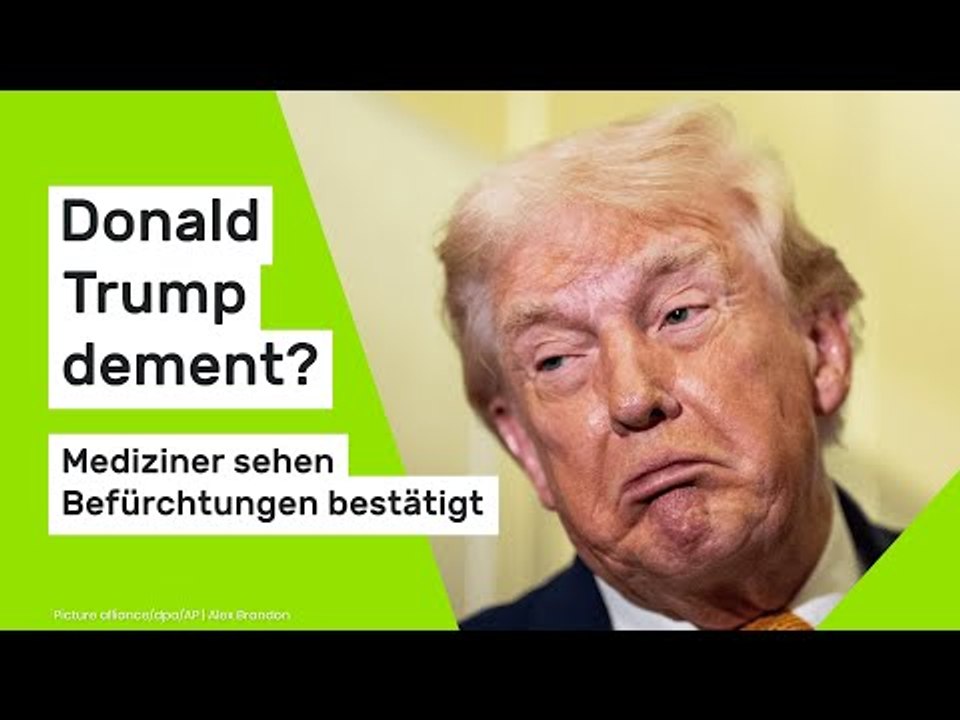 Donald Trump dement?: 'The Don' verplappert sich - Mediziner sehen Befürchtungen bestätigt