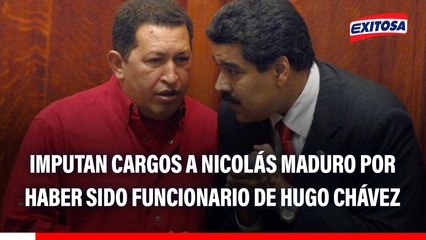 Gerardo Castro sobre Nicolás Maduro: "Se le imputan cargos a partir de haber sido funcionario en la época de Chávez"