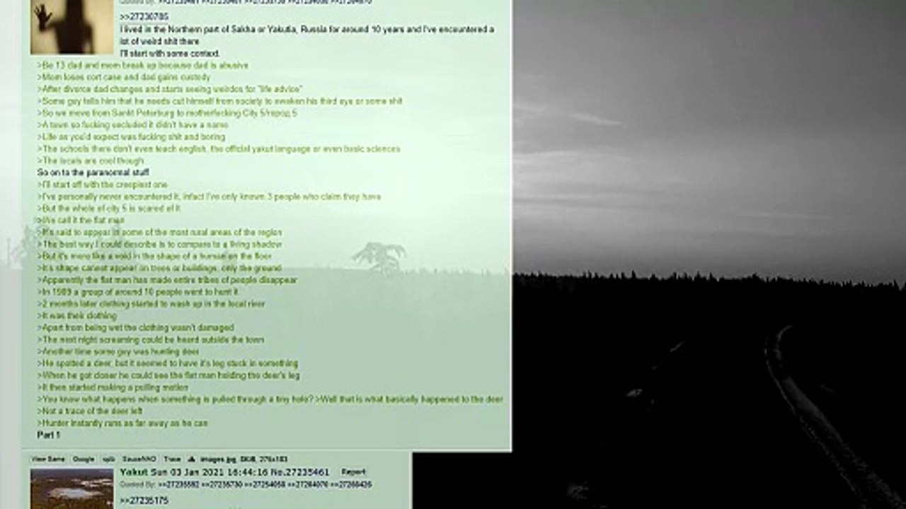 O Homem Plano de Yakutia - Um relato do 4Chan