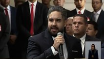 El hijo de Nicolás Maduro, en la Asamblea Nacional venezolana: 