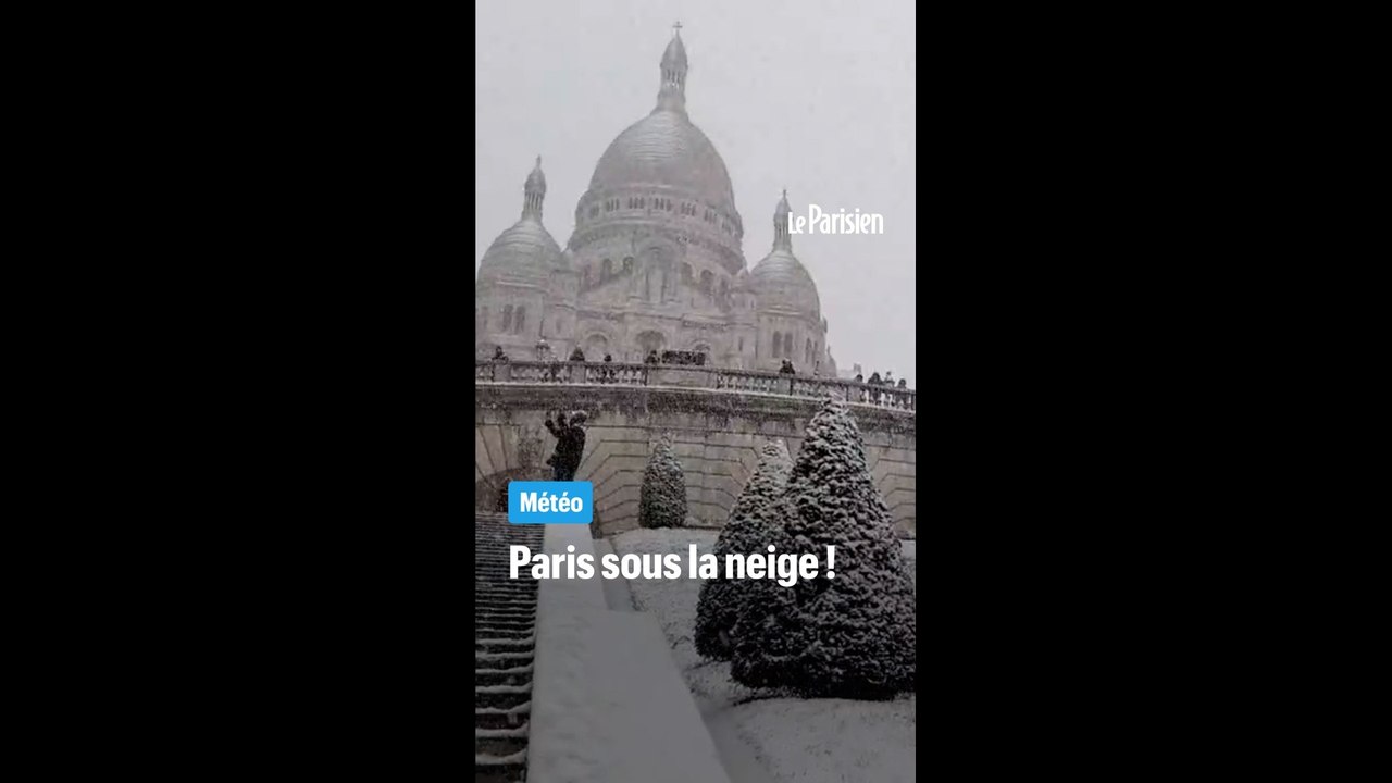 Neige : Paris en blanc