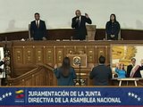 Juramentados María Alejandra Hernández y José Omar Molina como secretaria y subsecretario de la AN