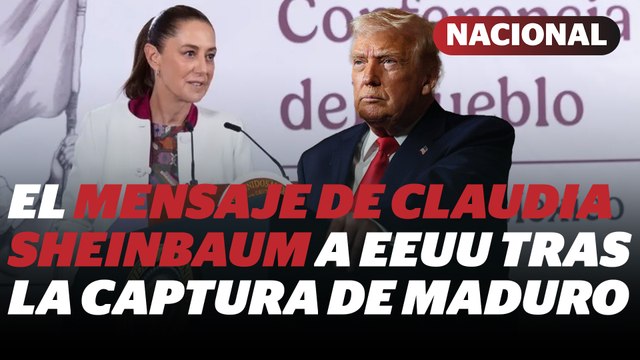 Sheinbaum envía mensaje a Trump... Ratifica rechazo a intervención en Venezuela | Reporte Indigo