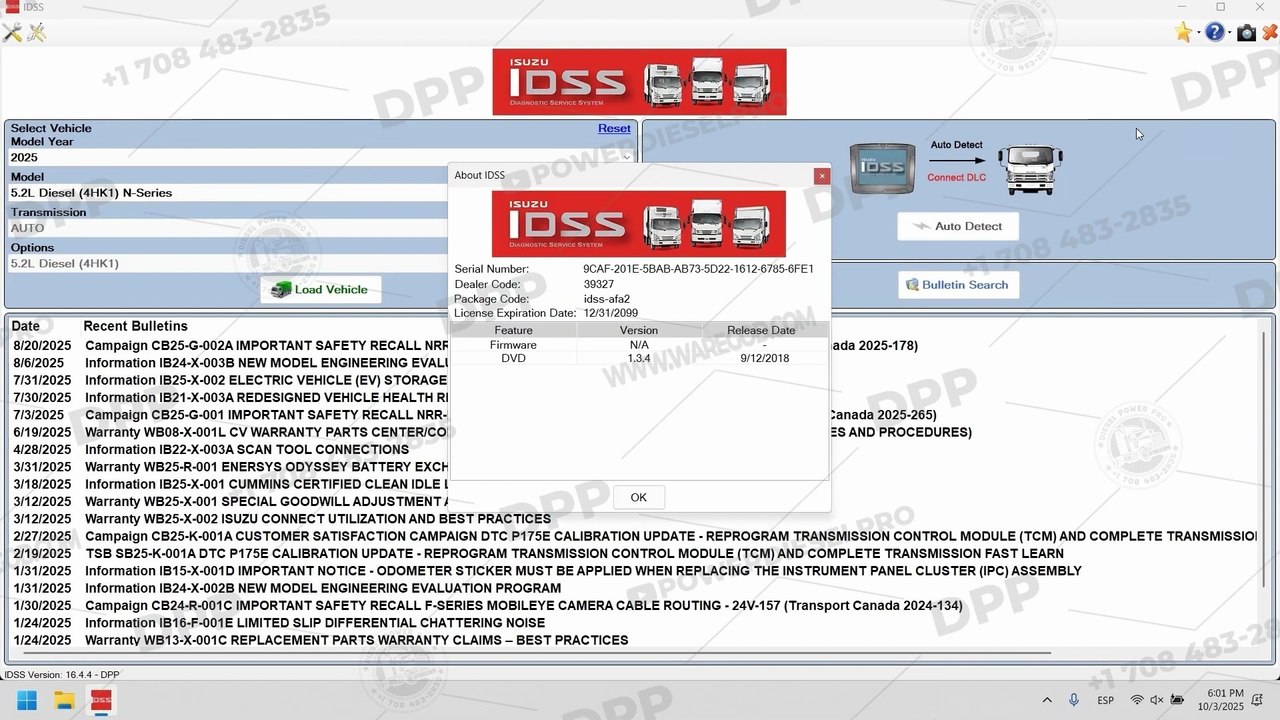 STEP-BY-STEP ISUZU US-IDSS 10.2025 INSTALLATION GUIDE