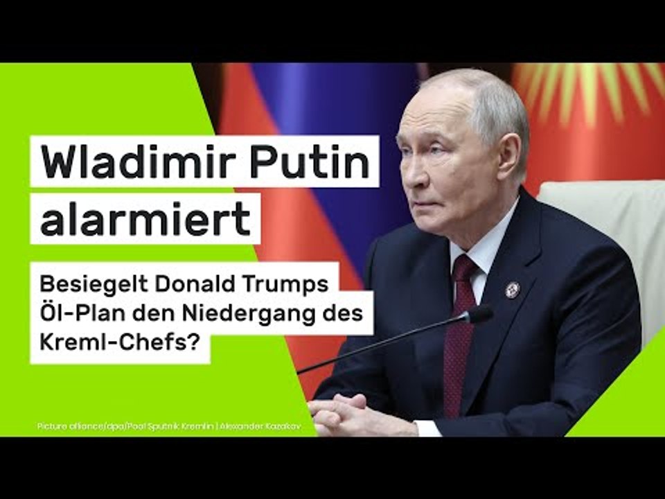 Besiegelt Donald Trumps Öl-Plan den Niedergang des Kreml-Chefs?