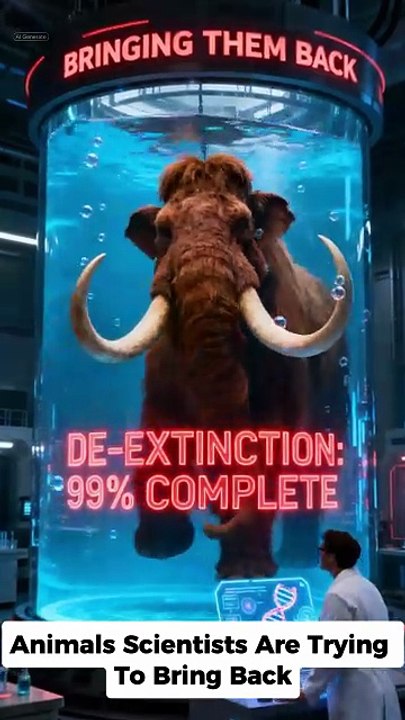 Animals Scientists Are Trying To Bring Back