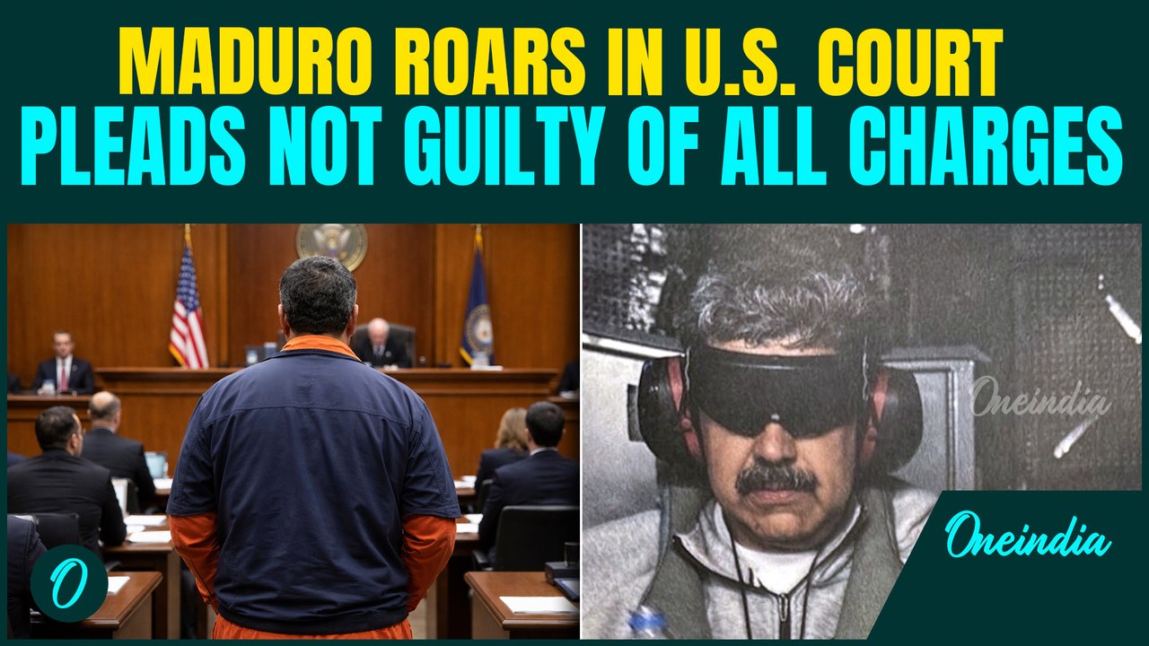 U.S. BREAKING: Maduro Pleads NOT GUILTY In Court,  Declares Himself ‘Political Prisoner' Of Trump