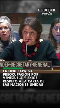 La ONU expresa preocupación por Venezuela y exige respeto a la Carta de las Naciones Unidas