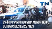 Espírito Santo registra menor índice de homicídios em 29 anos