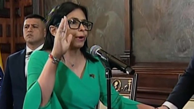Así ha jurado Delcy Rodríguez su cargo como presidenta de Venezuela: Por Maduro y por Chávez