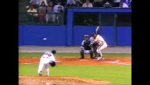 Astros rookie first baseman Jeff Bagwell hits his first career home run (4/15/91)