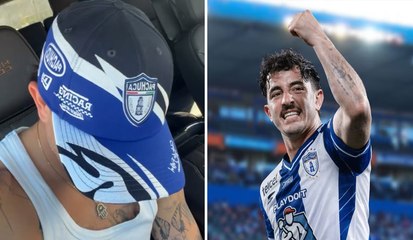 Alan Mozo ya presume los colores de Pachuca tras su salida de Chivas