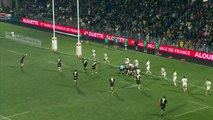 TOP 14 - Essai de Davit NINIASHVILI (SR) - Stade Rochelais - RC Toulon