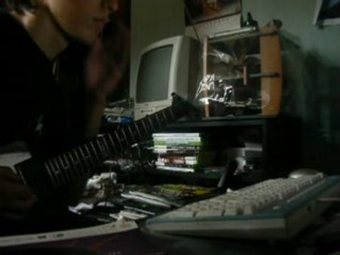 All shall Perish - day of justice cover guitar