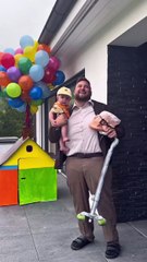 Eşini her gün farklı kıyafetlerle karşılayan ve suç ortağı olarak oğlunu da seçen adam 😂