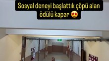Çevre bilinci oluşturmak için okulda sosyal deney yapmak 👏🏻