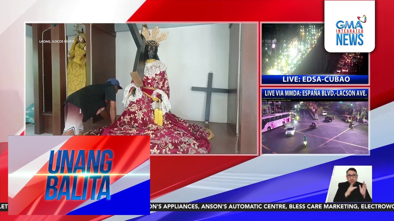 Ilang probinsiya, naghahanda na rin para sa Pista ng Jesus Nazareno | Unang Balita