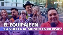 Qué llevaron Jessica Cediel y más famosos de 'La vuelta al mundo en 80 risas' a los viajes  | Pulzo