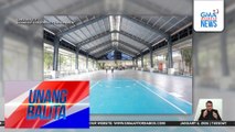 Basketball court na may detention basin na makatutulong sa pagtugon sa problema ng baha, inilunsad ng QC LGU | Unang Balita