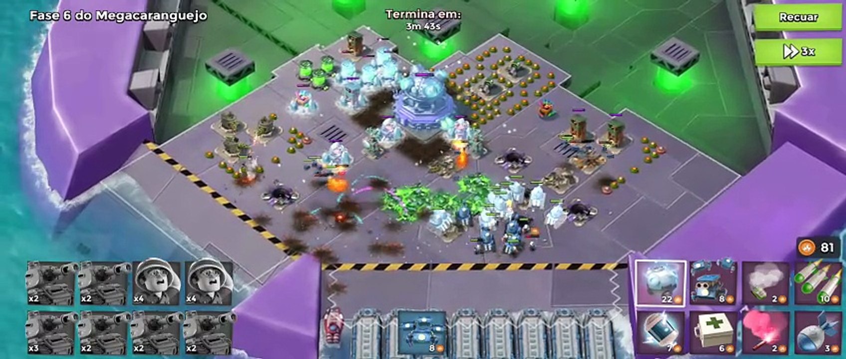 Boom Beach - Mega Caranguejo Fim de Ano 2025 | Nvl 5-8 |  27.12.2025