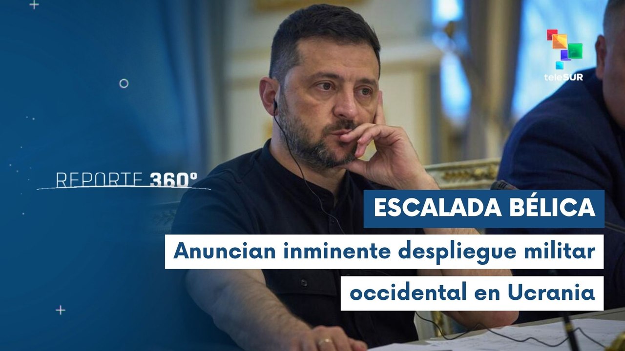Zelenski anticipa despliegue militar en Ucrania liderado por Reino Unido y Francia