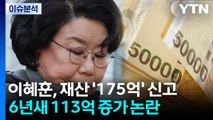 [뉴스UP] 이혜훈, 6년 만에 '113억' 늘어난 재산...청문회 쟁점으로? / YTN