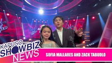 Kapuso Showbiz News: Zack Tabudlo, sobrang proud kay Sofia Mallares
