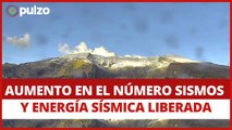 Alerta en volcán Nevado del Ruiz: aumento en el número de sismos y en la energía sísmica | Pulzo