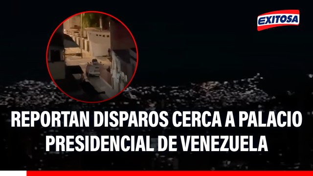 Tensión en Venezuela: Reportan DISPAROS en las inmediaciones del Palacio de Miraflores