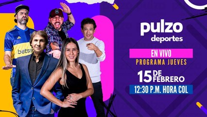 EN VIVO: Pulzo Deportes 15 de febrero - ¿Se viene la salida de Arias del Medellín?