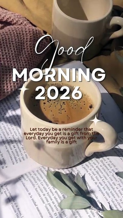 Good morning 2026