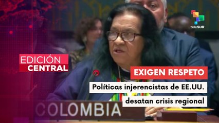 Colombia denuncia ante la ONU agresión militar de EE.UU. contra Venezuela