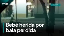 Bebé resulta herida tras disparo de Policía que intentaba defenderse de hombre con machete | Pulzo