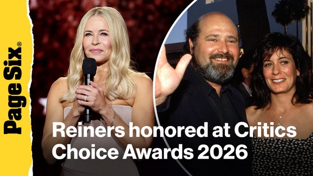 Rob and Michele Reiner honored during Critics Choice Awards 2026