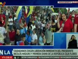 Nueva Esparta | Pueblo marchó en defensa de soberanía y exigencia de liberación del Pdte. Maduro