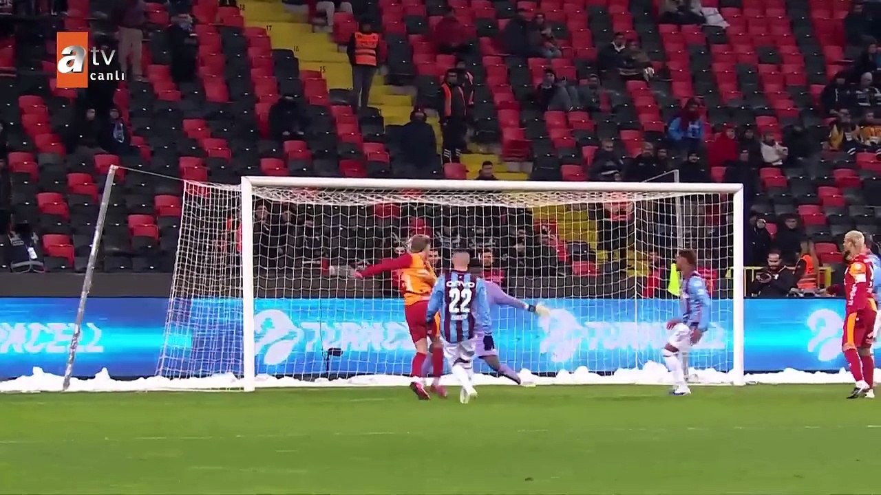 Galatasaray - Trabzonspor Süper Kupa Maçının Tüm Golleri | Galatasaray 4-1 Trabzonspor