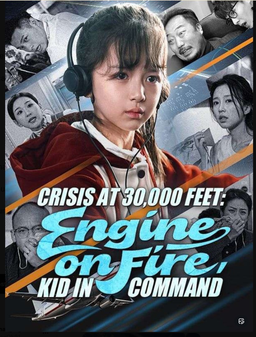 Crisis at 30,000 Feet Engine on Fire, Kid in Command Drama Movies English Sub