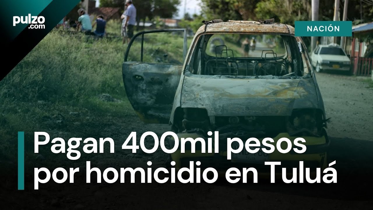 Las bandas criminales en Tuluá estarían ofreciendo 400 mil pesos por homicidio | Pulzo