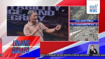 Ret. MGen. Romeo Poquiz, nagpiyansa ng P48,000 sa kasong inciting to sedition | Unang Balita