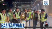 Bagong aspaltong bahagi ng EDSA busway lane mula Roxas Blvd. hanggang Orense, ininspeksyon ng DPWH | Balitanghali