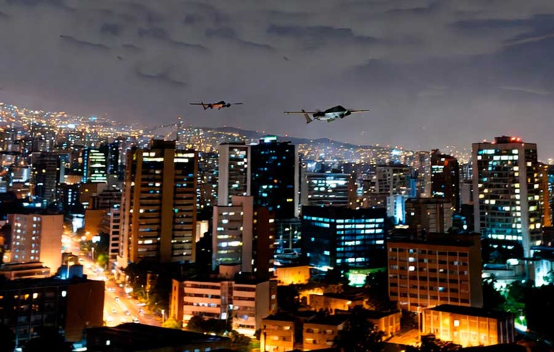 Caracas: Drones no identificados desatan alarma frente al palacio presidencial